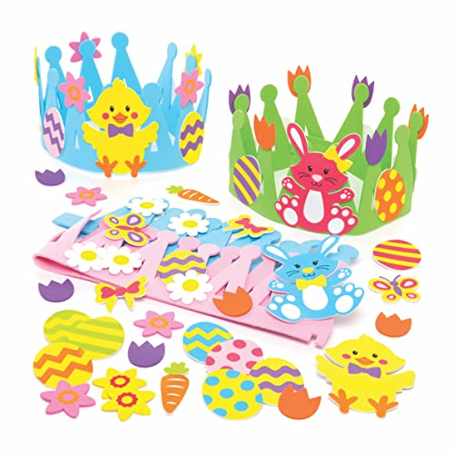 Baker Ross Osterkronen, 3 Stück, Ostern Basteln für Kinder (AX814)