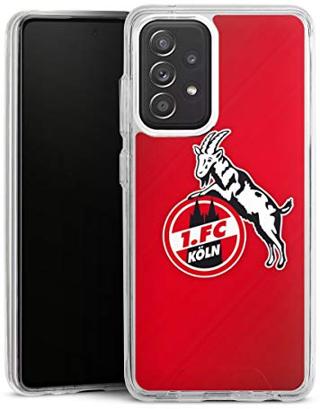 Handyhülle kompatibel mit Samsung Galaxy A52 Bumper Case Schutzhülle 1. FC Köln Offizielles Lizenzprodukt EffZeh