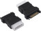 Duttek Adaptador de Corriente Molex a SATA, 4 Pines Macho IDE a 15 Pines Macho Convertidor para Cables de Alimentación PC Power Disco Duro HHD/SSD/DVD RW, Paquete de 2