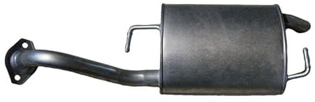 IZAWIT 35.040 Endschalldämpfer Hinten Kompatibel mit TOYOTA COROLLA ZZE12, NDE12, ZDE12 17430OD300