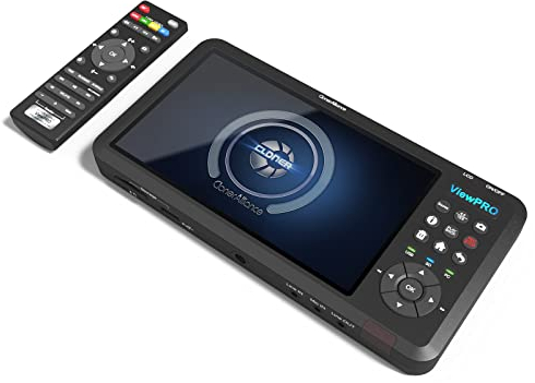 ClonerAlliance ViewPro - Grabadora de video HDMI portátil de 1080p a 60 fps y reproducción con LCD de 7 pulgadas, entradas AV/VGA/YPbPr. Programación de grabación. No se requiere TV.
