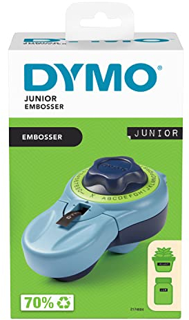 DYMO Etichettatrice a rilievo Junior | stampante per etichette 3D con diseño ABS ultrarresistente