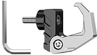 MACIMO Gancho for Motocicleta Eagle Claw Hanger 6mm Tornillo Aluminio Moto Casco Bolsas Gadget Guante Scooter Portabotellas (Color : Silver)
