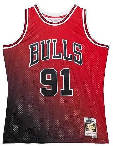 Mitchell & Ness NBA Golden Hour Glaze Swingman Jersey - Bulls 1997, Dennis Rodman, XL