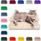 PatchHome Katzenbett – Oeko-TEX Zertifiziert – Katzenmöbel – mit recyceltem Styropor gefüllt – Katzensofa – Made in Germany – 50x40x15 cm – Creme
