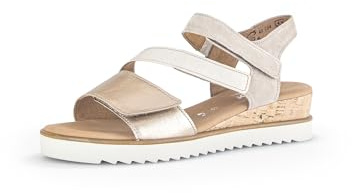 Gabor Damen Keilsandalen, Frauen Sandalen,Leichte Mehrweite (G)