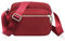 DUGEHO Frauen Cross Body Bag, Crossbody Taschen Handy Brieftasche Taschen, Schulter Handtasche Casual Geldbörse mit großer Kapazität für Frauen Mädchen Reisen täglichen Gebrauch（Rot）