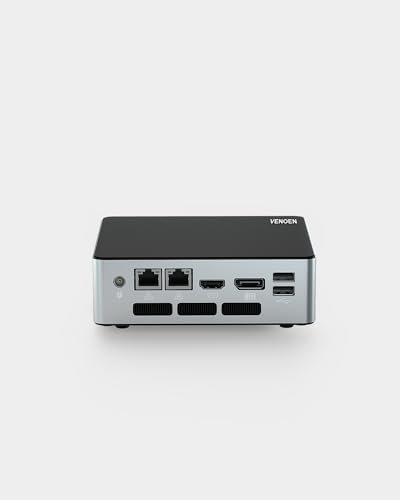 VENOEN Mini computer Core i3 1215U Mini PC 12th Gen, Office PC, Win 11 Pro, 8GB DDR5 RAM 128GB SSD, HD2.0, DP1.4, 4K Output, Type-C, RJ45 Lan, M.2 2230 Wifi, BT5.2, WOL, Auto Power On