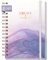 Häfft® Lieblings-Timer Kalender 2025 A5 Purple Ocean Hardcover Terminplaner, Spiralkalender, Terminkalender, Wochenplaner, Ringbuch Planner - nachhaltig & klimafreundlich
