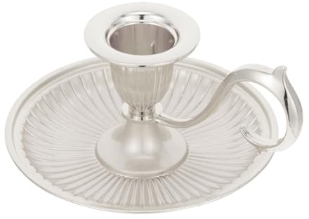 PRETYZOOM Retro-Kerzenhalter Aus Metall Tischkerzenhalter Für Spitzkerzen Dekorativer Kerzenständer Mit Flachem Sockel Für Hochzeiten Geburtstage Thanksgiving Weihnachten Und Candlelight-Dinner