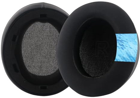 Life Q30 Q35 Kühlgel-Ohrpolster, Ersatz-Ohrpolster, kompatibel mit Anker Soundcore Life Q30 / Q35 BT-Kopfhörern, Komfort-Memory-Schaum, Ersatz-Headset-Ohrpolster, Ohrmuschel-Abdeckung, Schwarz