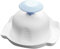 1Pc Blue Food Safety Holder for Mandolin Slicer or Grater, Food Slicer Cutter Finger Guard for Mandoline Slicer Grater,Finger Anti-Cut Protectors for Vegetable GraterCutting