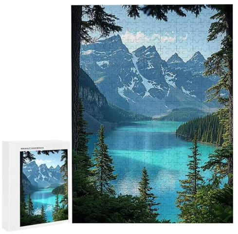 Puzzle 6000 Teile Erwachsene Seeblick, Impossible Klassische Jigsaw Puzzles 179 x 105cm, Geschicklichkeitsspiel für die ganze Familie, Puzzle farbenfrohes Legespiel Home Dekoration Geschenk k-333