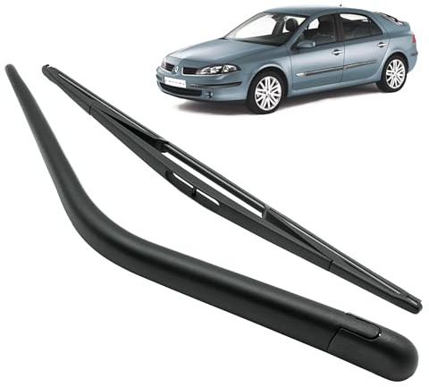 Brazo limpiaparabrisas trasero compatible para Laguna 2 (2000-2007) CON ESCOBILLA TRASERA. 7701049003