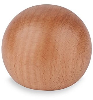 End Cap for Clip-on varnishedbeech Wood for handrails (45 mm)