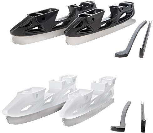 RAVEN Schlittschuhkufen für Inlineskates Pulse, Spirit, Expert, Balloon, Singer Black 40-43