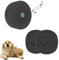 ALLOMN Campanello per Porta del Cane, Campanello di Addestramento Dell'animale Domestico Campanello di Comunicazione Cani, IP44, Volume Regolabile e Canzoni, 1 Ricevitore 2 Trasmettitori, Spina EU