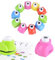 Perforadoras de Papel,12 Pack Mini Troqueladores de Papel Craft Punch Paper Shaper Impresión Perforadores Formas Punzón de Papel para Manualidades para Tarjetas de Navidad o de Celebración