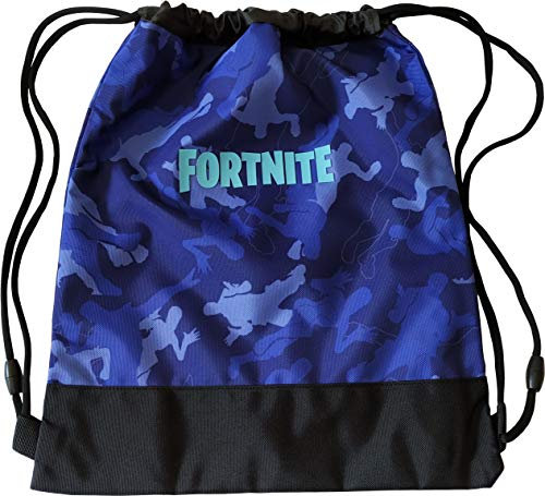 Sacca Zaino Fortnite Camo Blu