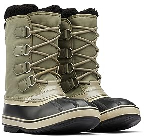 Sorel 1964 PAC NYLON WATERPROOF Schneestiefel für Herren, Grün (Sage x Dark Moss), 44 EU