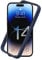 RHINOSHIELD Bumper Case Compatible with [iPhone 14 Pro] | CrashGuard NX - Shock Absorbent Slim Design Protective Cover 3.5M / 11ft Drop Protection - Navy Blue
