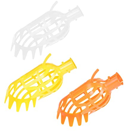 HAKIDZEL Fruit 3 Pièces cueilleur de fruits aérien Cueille-fruits pour arbres Cueille-fruits pour persimmon cueilleur de pommes sur panier cueilleur de fruits accessoires kaki