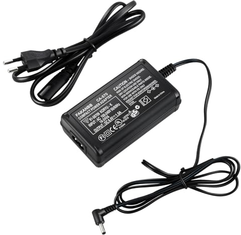 CA-570 Netzteil kompatibel für Canon XA25,XA10,XA-20,Canon XA30,HG20,XH-A1,XA-30,Vixia HF100, XA11,HF G20, Vixia HF G20,FS3000,FS200,Vixia HG21,Vixia HFM31,Canon ZR60,HV30,HV20,HV20A,HV40