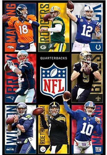 Schwagebo Nfl Poster Puzzle 1000 Pieces Wooden Puzzle For Adult Kids Educational Game Family Decompression Toy Gift AN151KE