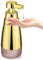 Phneems Seifenspender Automatisch Elektrischer Automatic Soap Dispenser Edelstahl Mit Sensor No Touch Sensor Automatischer Seifenspender FüR Bad KüChe BüRo 450ML USB-Aufladung Gold