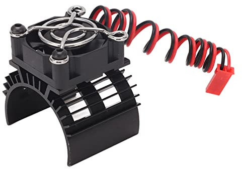 RC Motor Fan, 36mm RC Cooling Fan Remote Control Brushless Motor Heatsink for RC Car 1/8 1/10 F540 550 3650 3660 Motor