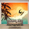 WYXWZ Papier Peint Panoramique Trompe l'oeil 3d Photo Mural Intissé Wallpaper Motifs de Fond d'écran pour Salon, Chambre, TV Fond, Bureaux L 200 x 140cm (Largeur x Hauteur) Surf