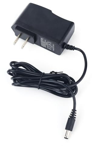 Netzteil Kompatibel mit Korg, DC 9 V Netzkabel 2 A Adapter Kabelladegerät Ersatz für Korg Volca Bass FM Beats Keys Synthesizer Kick US-Stecker (1,85m)