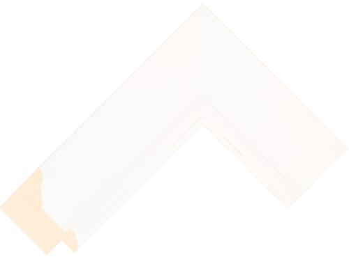 Customisable Bezel/Frame compatible with the Samsung Frame TV (43 inch) - White Frames (Lincoln White 52mm)