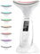 Massaggiatore Elettrico Viso Antirughe Lifting: Face Massager con 6 Modalità 7 Colori LED EMS Microcorrente Massaggio - Dispositivo Bellezza 45 ℃ Terapia Della Luce Per Rassodante Facial Collo e Mento