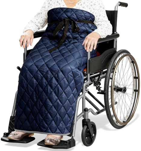 MIUUIPI Decke, Winter Winddichte Decke Kniedecke für Erwachsen, Rollstuhldecke Beindecke Kniedecke Beindecke, Polyester und Verdickter Plüsch, Universelle Passform