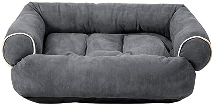 TERNCOEW Haustierbett mit abnehmbarem Kissen, weicher und schöner Hundekorb, Sofa, abnehmbares Kissen, Nest, Sofabetten für große Hunde