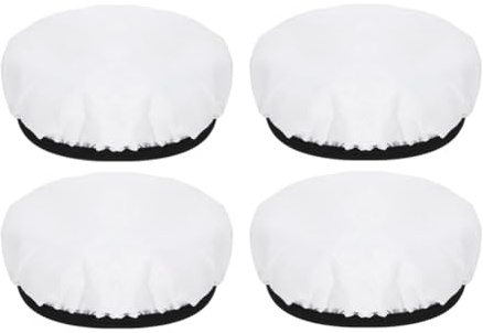 Yarryuter 4Pcs 18cm Light Diffuser,Soft Diffuser Lamp Cover White Lamp Shade Diffuser,for Studio Strobe Reflectors