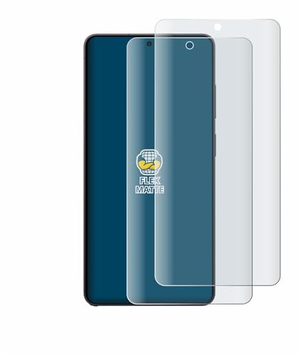BROTECT Schutzfolie für Samsung Galaxy S26 Ultra | 2 Stück Entspiegelnder Displayschutz Made in Germany Matte Full-Screen Folie Full-Cover 3D Curved Anti-Reflexion Montage Kit