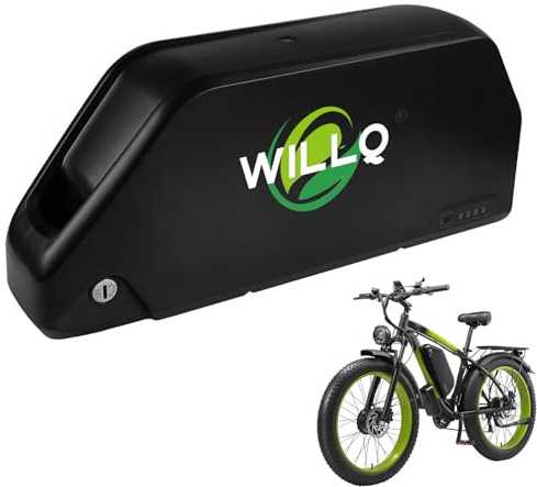 WILLQ 60 Volts Ebike Battery 60V 25AH 20AH Lithium Battery Pack for Fat Tire Mountain Bike/Motorcycle Replacement Parts,60V20AH