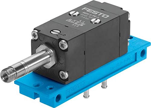 Festo MFH-5-PK-3 (4448) Magnetventil, Aluminium, 5/2 monostabil, 105l/min, NBR, 1 Gewinde, 1/2 NPT, 5-Port, Ventil