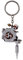 Semme Tragbarer Schlüsselanhänger mit Tattoo-Maschine, Schlüsselanhänger als Anhängerverzierung, Tattoo-Schmuck, Schlüsselanhänger für Tattoo-Schmuck, Standard., 14,5 x 4 cm / 5,7 x 1,6