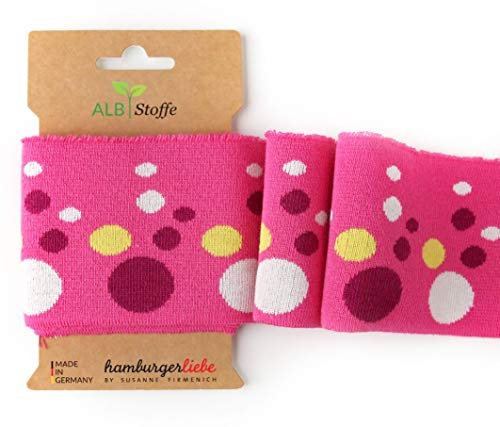 Albstoffe Cuff Me Icon Polsini Ortensia-Ciclamino-Giallo-Bianco