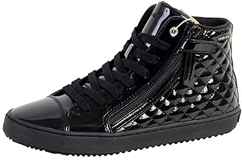 Geox J Kalispera Girl D, Sneakers Bambine e ragazze, Nero (Black), 32 EU