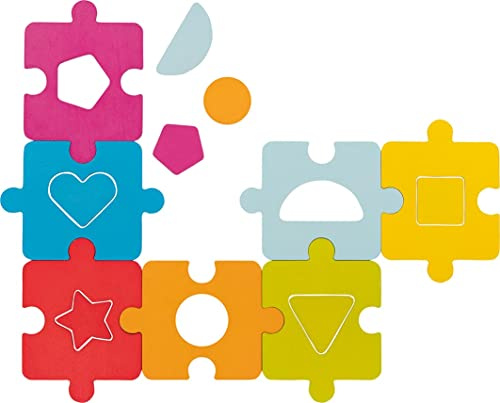 goki 57694-2-in-1-Puzzle-Spiel