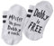 SAMTITY Unisex Neuheit Lustige Socken Master Has Given Dobby a Sock, Dobby is Socken Lustige Baumwoll Socken für Frauen und Männer