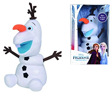 Simba Disney Frozen Olaf Interattivo 30 Cm, 6315876938009, +3 Anni, Pupazzo Parlante
