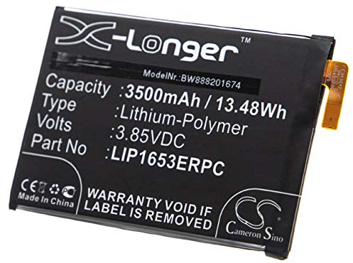 vhbw 1x Batterie Compatible avec Sony Xperia XA2 Ultra Dual SIM, XA2 Ultra Dual SIM TD-LTE téléphone Portable (3500mAh, 3,85V, Li-polymère)
