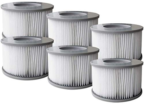 BRAST® MSpa Whirlpool Ersatz Filter Filterkartusche Wasserfilter 6er-Set