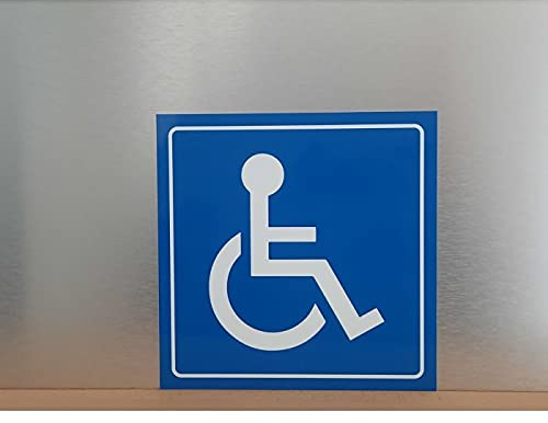 Schön und Wieder Hinweisschilder | Einfahrtschilder | Warnschilder | Verschiedene Designs | Aus ALU-Verbund Behinderten Parkplatz