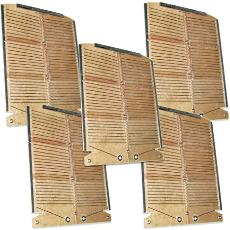 Full Set of Heating Elements for Dualit 4 Slot Toaster Genuine Spare Parts Four Slice 5 x Heater Panels 230V